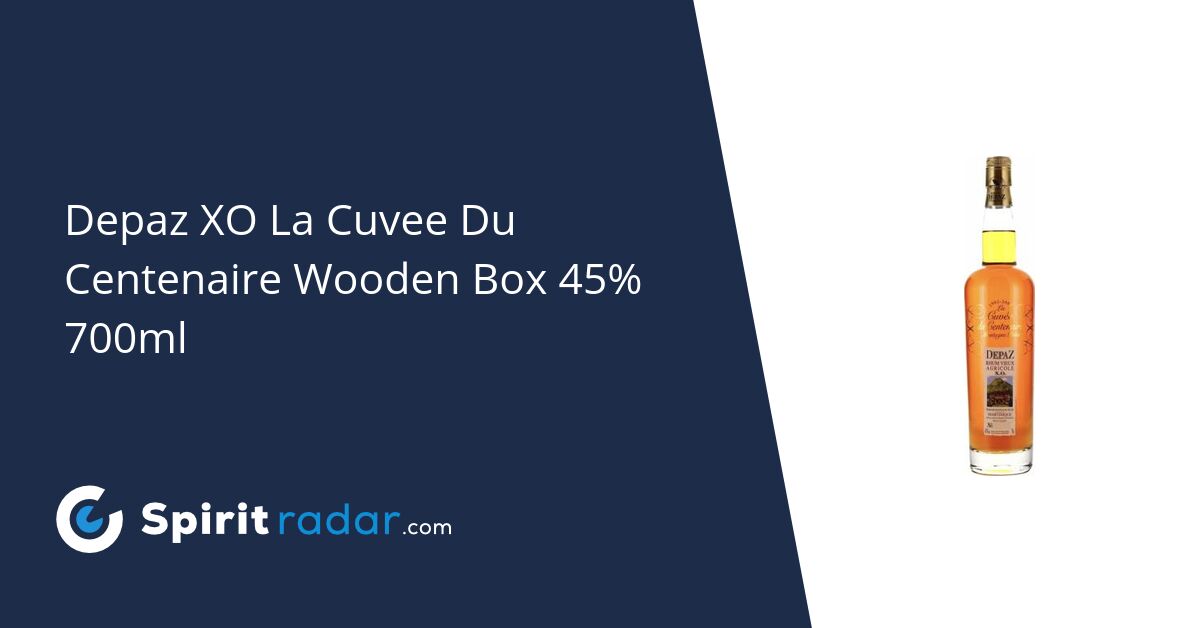 Depaz XO La Cuvee Du Centenaire Wooden Box 45 700ml Spirit Radar