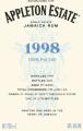 Appleton Estate 1998 Jamaica Hearts Collection Pot Still 25yo 63% 750ml