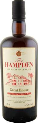 Velier Hampden Estate Great House Distillery Edition 2024 Old Pure Single Jamaican 57% 750ml