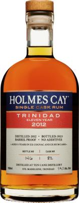 Holmes Cay 2012 Ten Cane Trinidad 11yo 59% 700ml