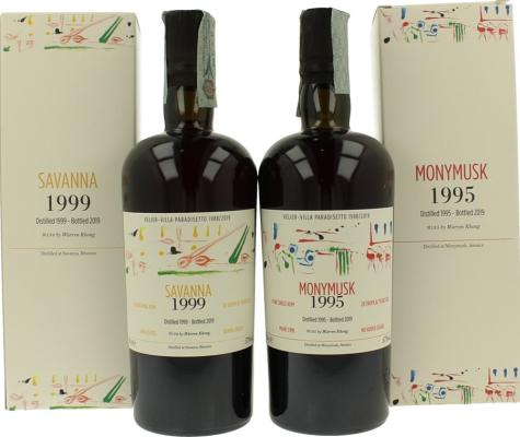 Velier Villa Paradisetto Warren Khong 2 Bottles Set 700ml