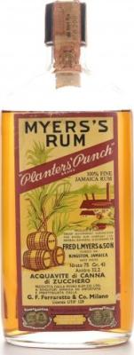 Myers Planters Punch 43% 750ml