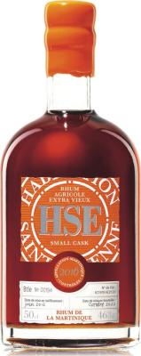 HSE 2016 Rhum Agricole Extra Vieux Small Cask 46% 500ml