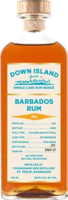 Down Island Spirits 2011 Foursquare Barbados 11yo 59.8% 750ml