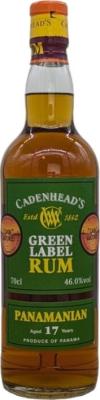 Cadenhead's 2006 Green Label Panamanian 17yo 46% 700ml