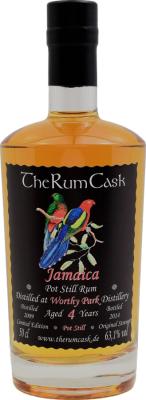 The Rum Cask 2009 Worthy Park Jamaica 4yo 63.1% 500ml