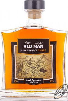 Spirits of Old Man Project Three Dark Expression Batch L.10 40% 700ml