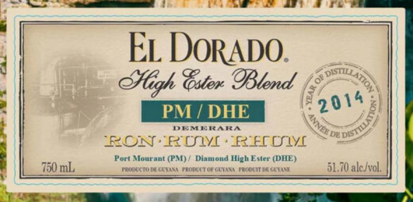 El Dorado 2014 Port Mourant PMD HE Diamond Demerara 10yo 51.7% 750ml