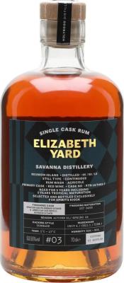 Elizabeth Yard 2013 Savanna PX Sherry & Bourbon Octave #3 9yo 53.55% 700ml