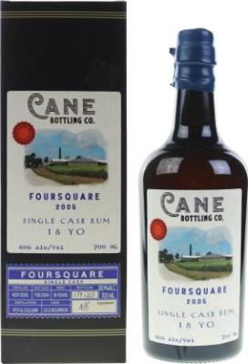 Cane Rum Society 2005 Foursquare Barbados 18yo 60% 700ml