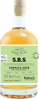 S.B.S 2019 Hampden Jamaica Rum & Co DOK 2yo 68.7% 700ml