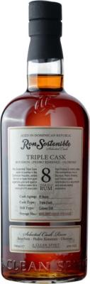 Ron Sostenible Triple Cask 8yo 43% 700ml