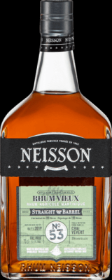 Neisson 2019 Straight From the Barrel #53 Chai Vevert 2yo 51.7% 700ml