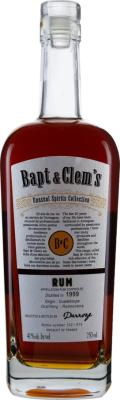 Bapt & Clems 1999 ReimonenQ Darroze Unusual Spirits Colection 41% 750ml