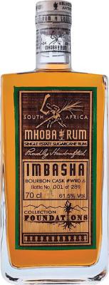 Mhoba Imbasha Bourbon Cask Collection Foundations 61.5% 700ml