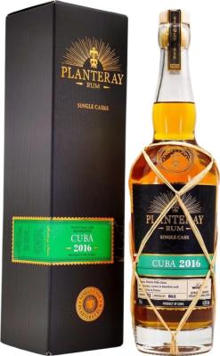 Planteray 2016 Cuba Single Cask Selected by WhiskyNet 43.6% 700ml