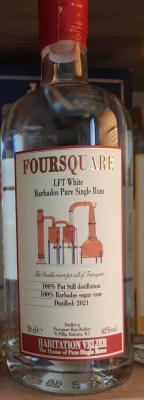 Habitation Velier 2021 Foursquare LFT White High Esters 62% 700ml