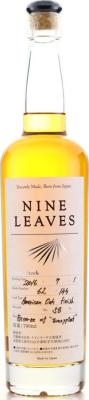 Nine Leaves 2016 Reverse Of Encrypted American Oak Finish 58% 700ml