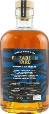 Elizabeth Yard 2011 Diamond Guyana #3 Red Wine Octave Finish 10yo 53.53% 700ml