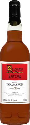 Blackadder Raw Cask Panama Rum 20yo 51.4% 750ml