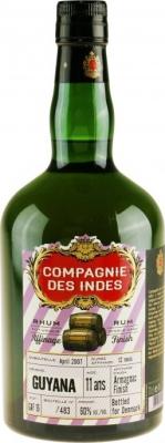 Compagnie des Indes 2007 Guyana Armagnac Finish 11yo 60% 700ml