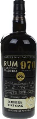 Engenhos Do Norte 2015 970 Agricole da Madeira Wine Cask Edition 8yo 55.3% 700ml