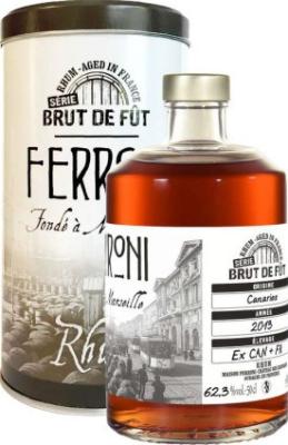 Ferroni 2013 Fonde A Marseille Brut de Fut Canaries La Palma 11yo 62.3% 500ml