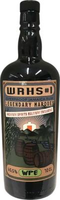 Warehouse #1 Legendary Marques WPE Overproof Premium Spirits Belgium Exclusive 2yo 65.5% 700ml