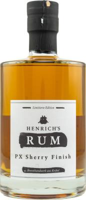 Henrich's Rum PX Sherry Finish 40% 500ml