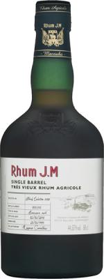 Rhum J.M 1999 Single Barrel Selected by Jacquelin Ullrich 19yo 44.53% 500ml