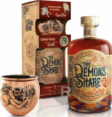 The Demon's Share La Reserva del Diablo Giftbox With Glass 40% 700ml