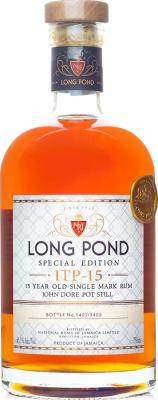 Velier National Rums of Jamaica Long Pond ITP-15 15yo 45.1% 750ml