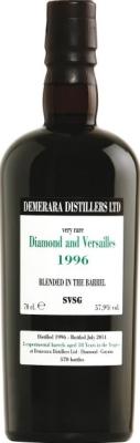 Velier Demerara 1996 Diamond and Versailles SVSG Guyana Without Box 18yo 57.9% 700ml