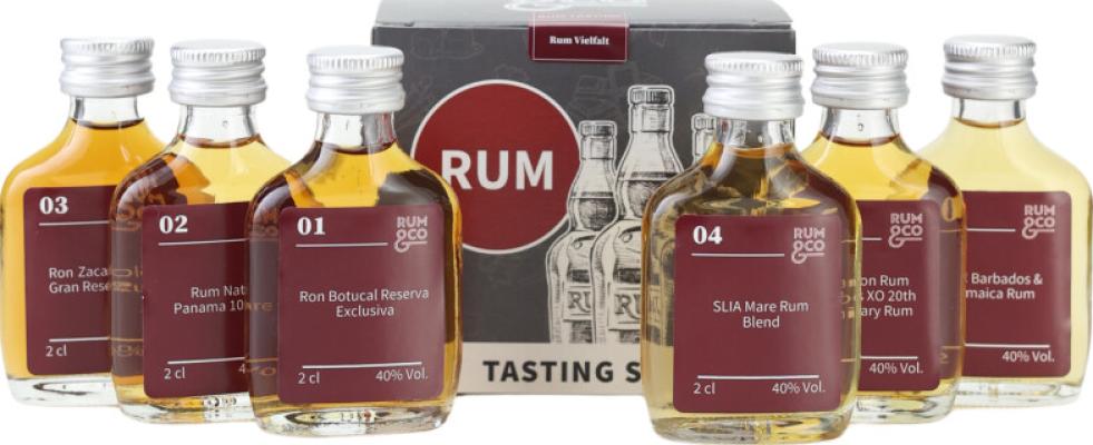 Rum & Co Rum Vielfalt Tasting 6x20ml SET