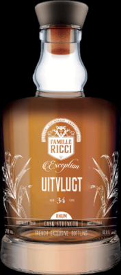 Famille Ricci 1990 Uitvlugt Exception French Exclusive Bottling 34yo 49.8% 700ml