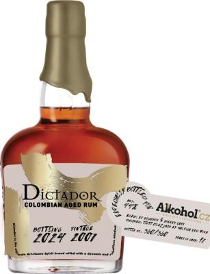 Dictador 2007 Aged Bottled For Alcohol.cz 17yo 53% 700ml