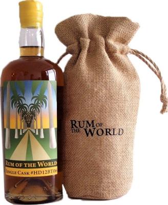 Rum of The World 2012 Single Cask #HD12BT06 7yo 60.6% 700ml