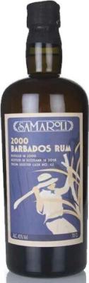 Samaroli 2000 Barbados Cask No. 42 18yo 45% 750ml