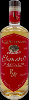 Rum Artesanal Jamaica Burke's Elements 59.6% 700ml