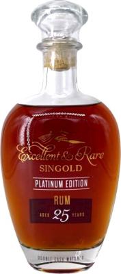 Excellent & Rare Singold Platinum Edition 25yo 50.3% 700ml