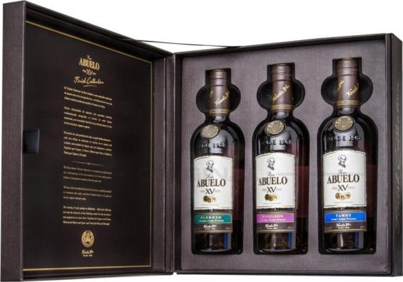 Abuelo XV Finish Collection 3 Bottles SET 40% 200ml