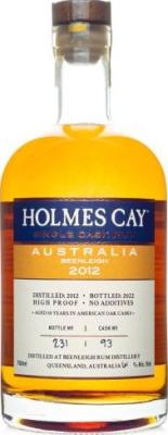 Holmes Cay 2012 Beenleigh Australia 9yo 67.5% 750ml