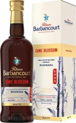 Barbancourt Cane Blossom Japanese Mizunara Edition Exclusive Small Batch 15yo 45% 700ml