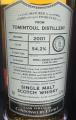 Tomintoul 2001 GM Connoisseurs Choice Cask Strength Refill American Hogshead 54.2% 700ml