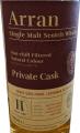 Arran 2012 Private Cask 56.5% 700ml