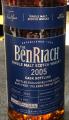 BenRiach 2005 Single Cask Bottling Oloroso Sherry Butt Lotte Duty Free Celebrating 40yo 58.8% 700ml