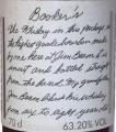 Booker's Kentucky Straigth Bourbon Whisky 126.4 Proof 63.2% 700ml