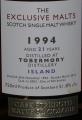 Tobermory 1994 CWC The Exclusive Malts 5003 Spec's 51.8% 750ml