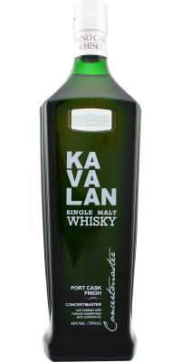 Kavalan Concertmaster Port Cask Finish 40% 500ml