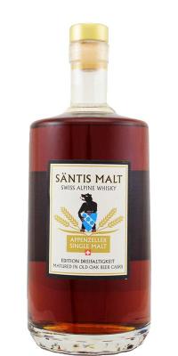 Santis Malt Edition Dreifaltigkeit Old Oak Beer Casks 52% 700ml